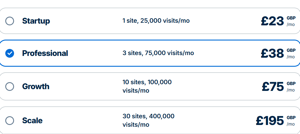 WP-Engine price