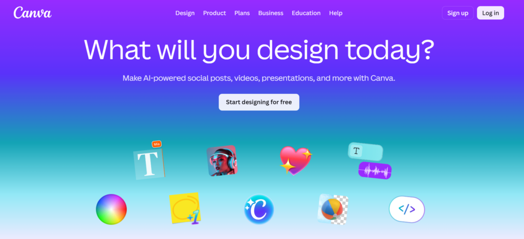 create your Canva account